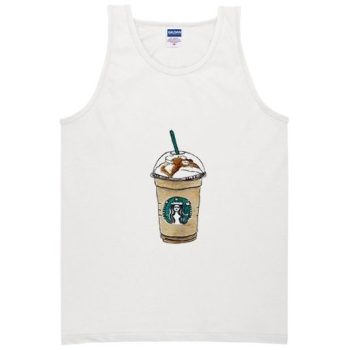 ladies coffee frappuccino tanktop