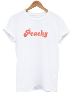 peachy t-shirt