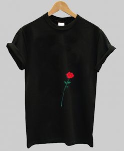 red rose t-shirt