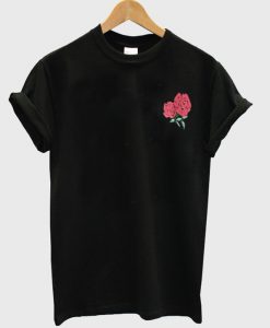 rose pocket t-shirt