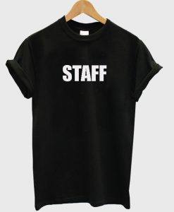 staff t-shirt