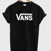 vans logo t-shirt