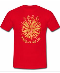 1969 summer of the sun tshirt