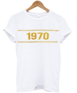 1970 yellow t-shirt