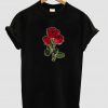 3 red rose t-shirt