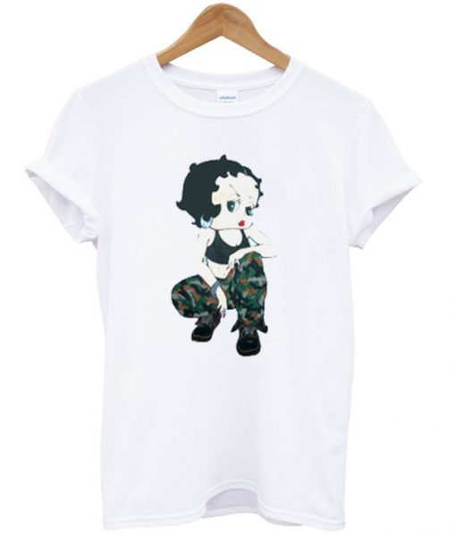 betty bob soldier t-shirt