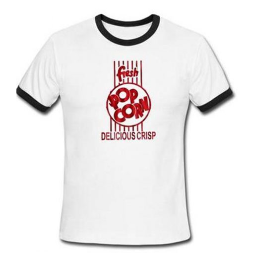 fresh pop corn delicious crisp tshirt