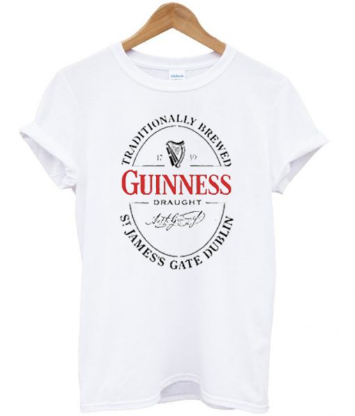 guinness logo t-shirt