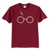 harry potter lightning glasses tshirt