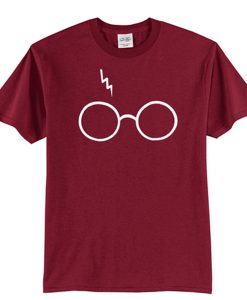 harry potter lightning glasses tshirt