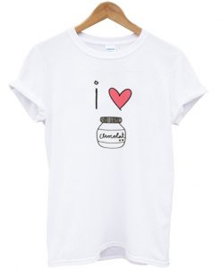 i love chocolate t-shirt