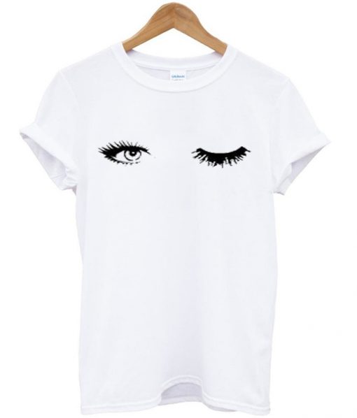 lashes eye t-shirt