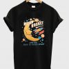 moon rocket t-shirt