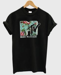 mtv flower T shirt