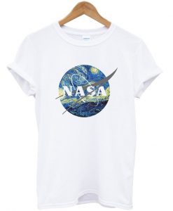 nasa van gogh t-shirt