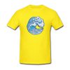 ocean wave tshirt