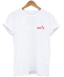 paris rose t-shirt