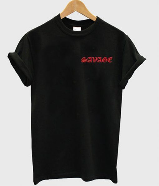 savage art t-shirt