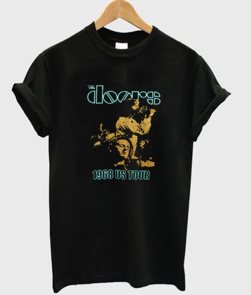 the doors 1968 us tour t-shirt