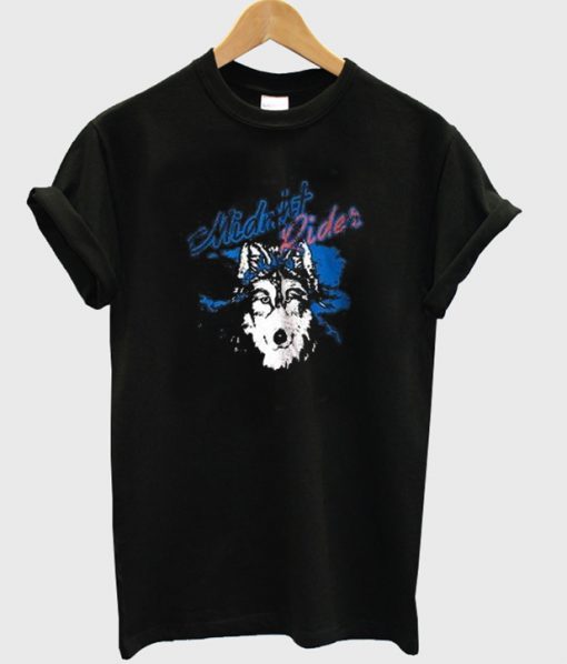 wolf midnight rider t-shirt