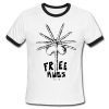 alien free hugs ringer tshirt