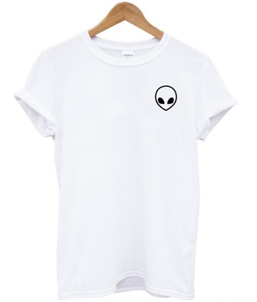 alien head t-shirt