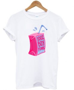 boy tears t-shirt