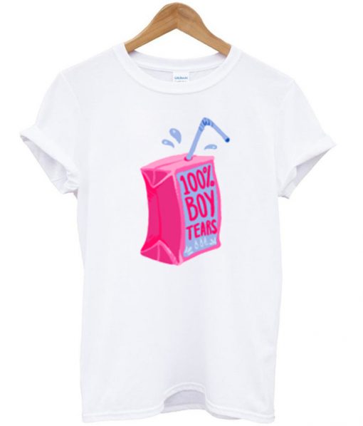 boy tears t-shirt