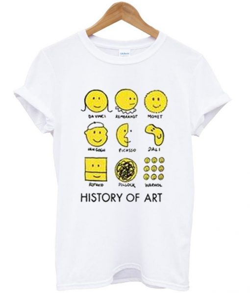 history of art t-shirt