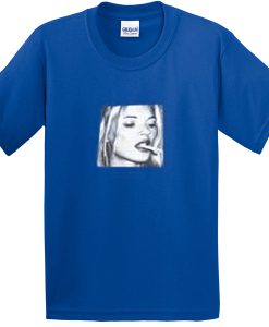 kate moss smoking tshirt