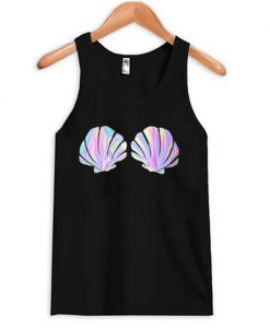 mermaid shell tanktop