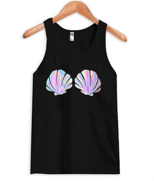 mermaid shell tanktop