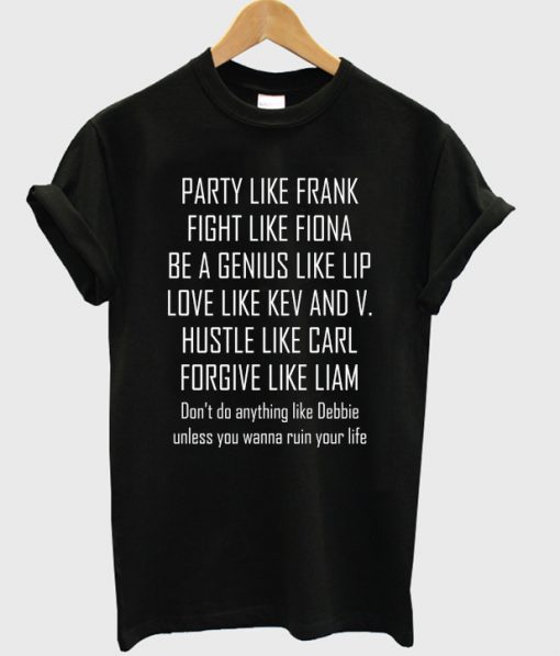 party like frank t-shirt