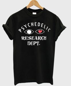 psychedelic research dept t-shirt