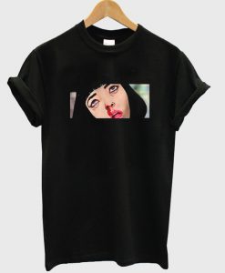 pulp fiction nosebleeds t-shirt