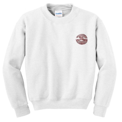 red california sweatshirt