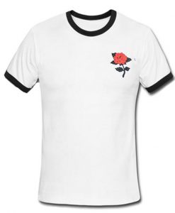 rose ringer t-shirt