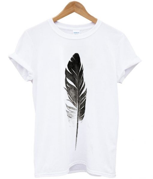 trinitas feather t-shirt