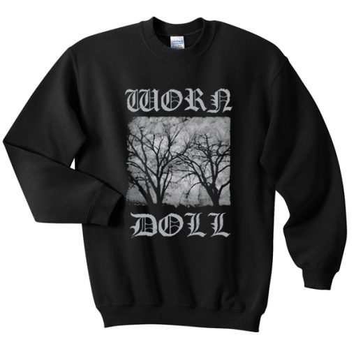 worn doll sweatshirt