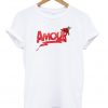 amour roses t-shirt