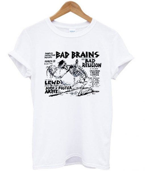 bad brains bad religion t-shirt