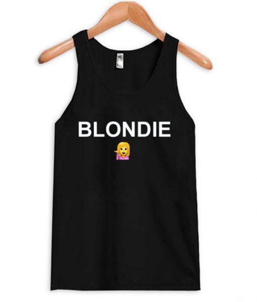 blondie emoji tanktop