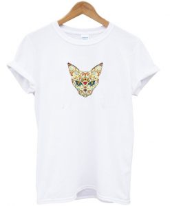 cat face t-shirt