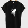 melting yinyang t-shirt