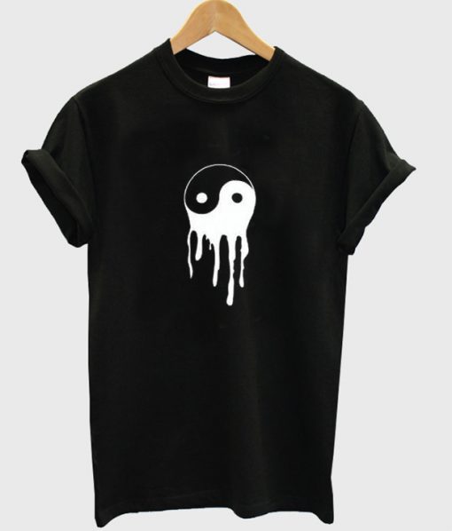 melting yinyang t-shirt