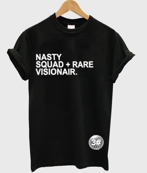 nasty squad + rare visionair t-shirt