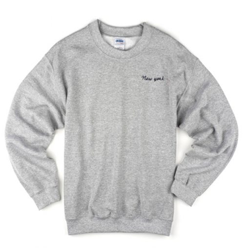 new york pocket sweatshirt