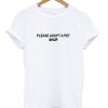 please adopt a pet shop t-shirt