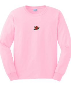 rose pink sweatshirt