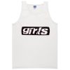 slogan girls tanktop